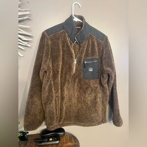 Limes Men’s Whiskey Fleece 1/2 Zip Pullover